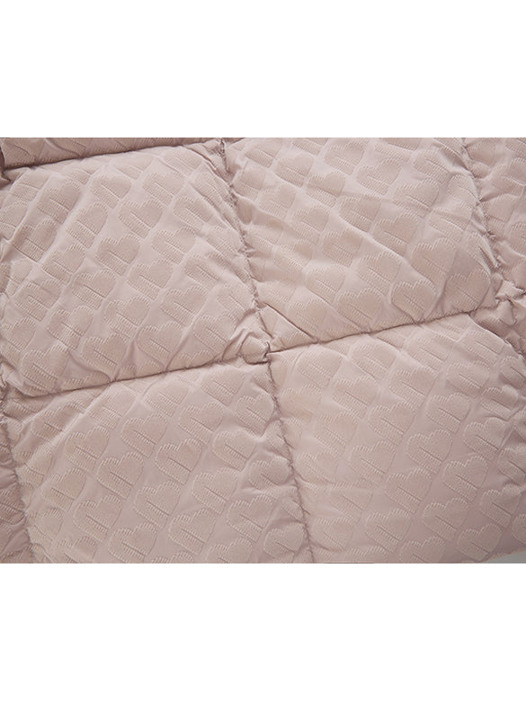 Monogram Pattern Down Coat