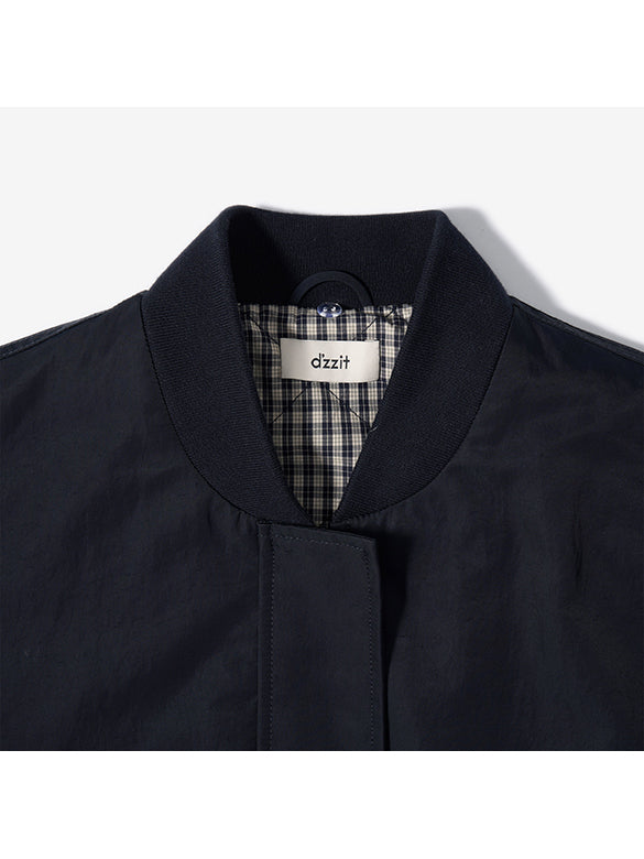 Sweat Hoodie Combination Blouson