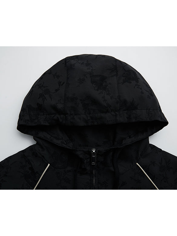 Unicorn Jacquard Sporty Zipper Blouson