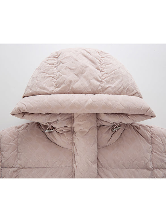 Monogram Pattern Down Coat