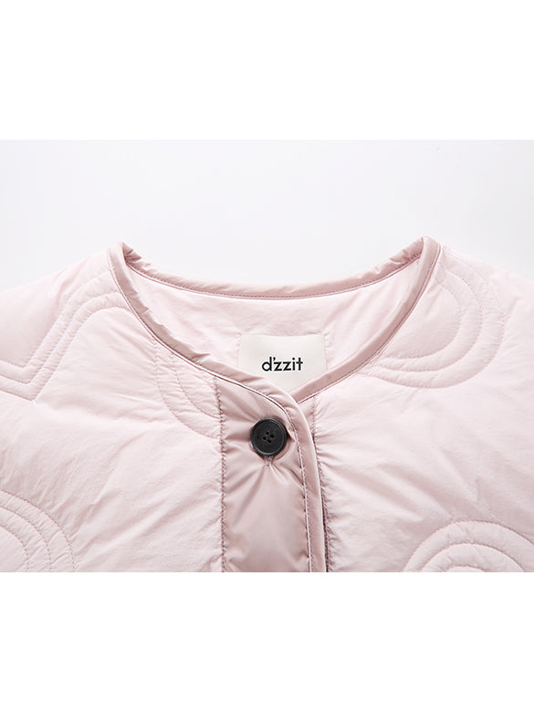 Monogram No-collar Down Jacket