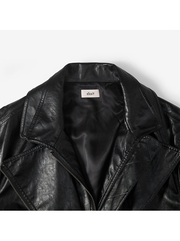 Fake Leather Riders Jacket