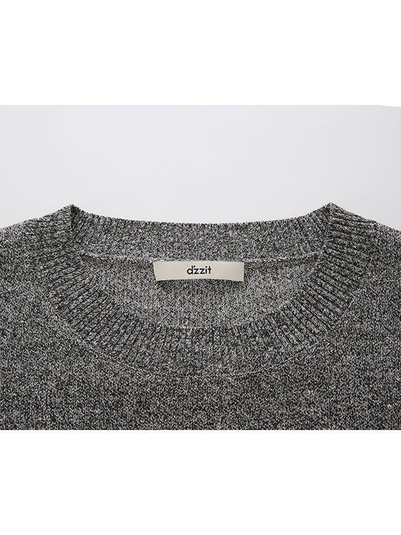 Beads Design Sleeveless Knit Top