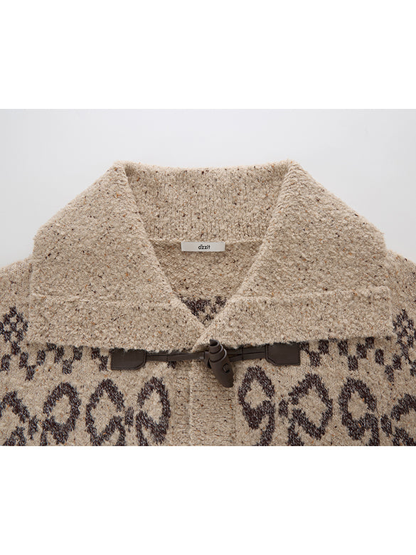 Pattern Knit Outer