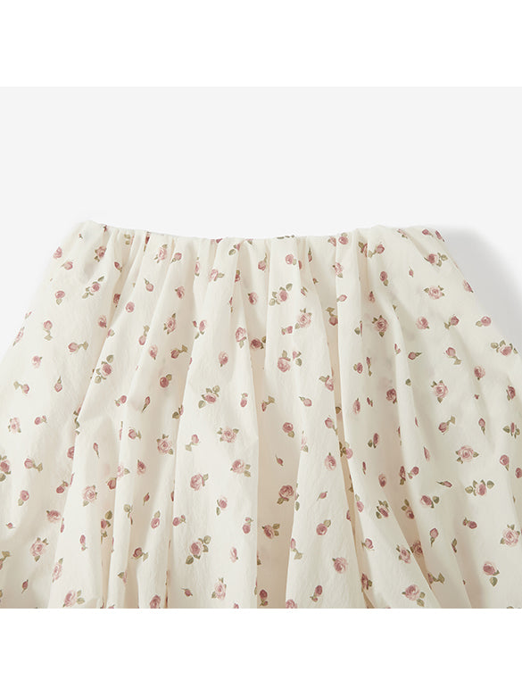 Flowe Printed Balloon Skirt