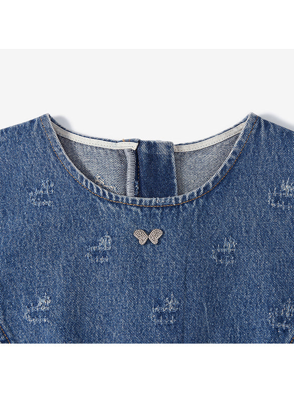 Monogram Denim Dress