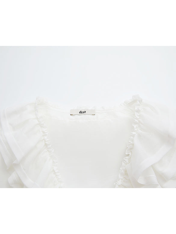Frill Collar Blouse