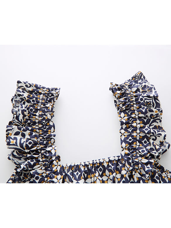 Geometric Pattern Bustier