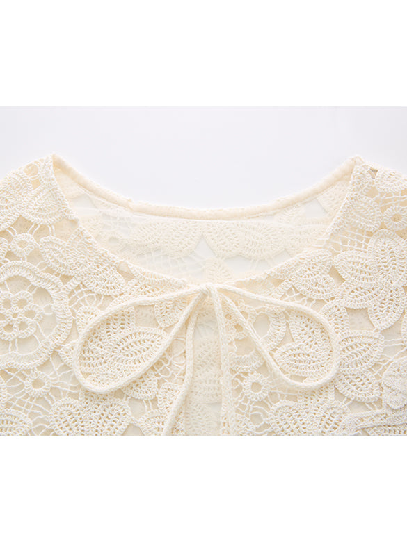 Cotton Lace Cardigan