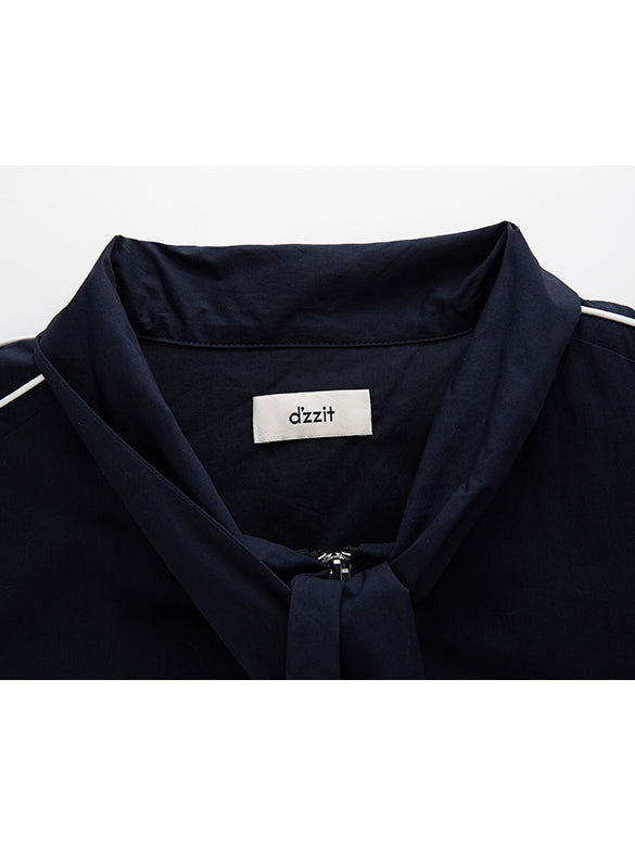 Ribbon Sporty Blouson
