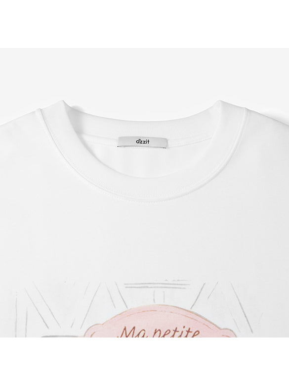 Beads Printed T-shirt