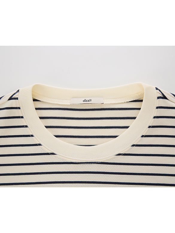 Waist Code Stripe Top