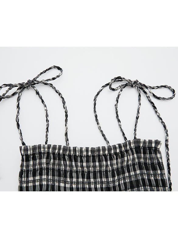 Plaid Bare Dress