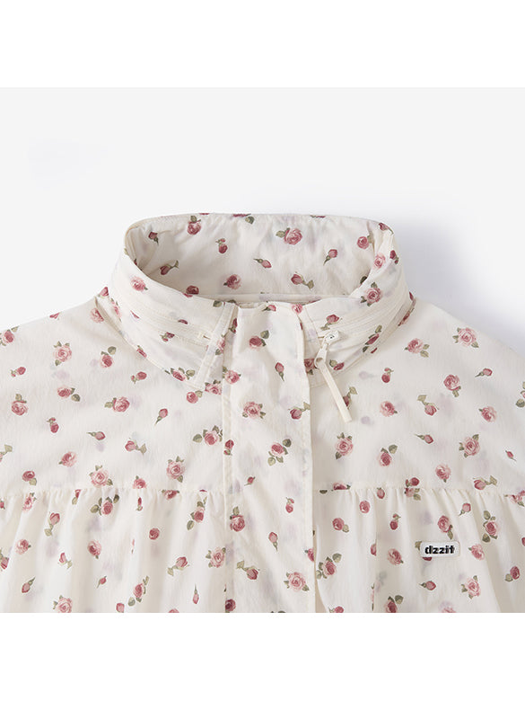 Flower Printed Blouson