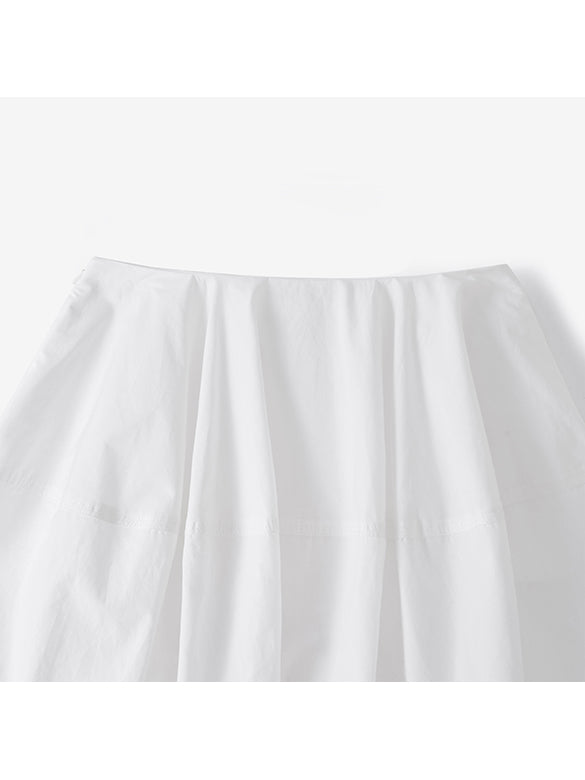 Taffeta Balloon Skirt