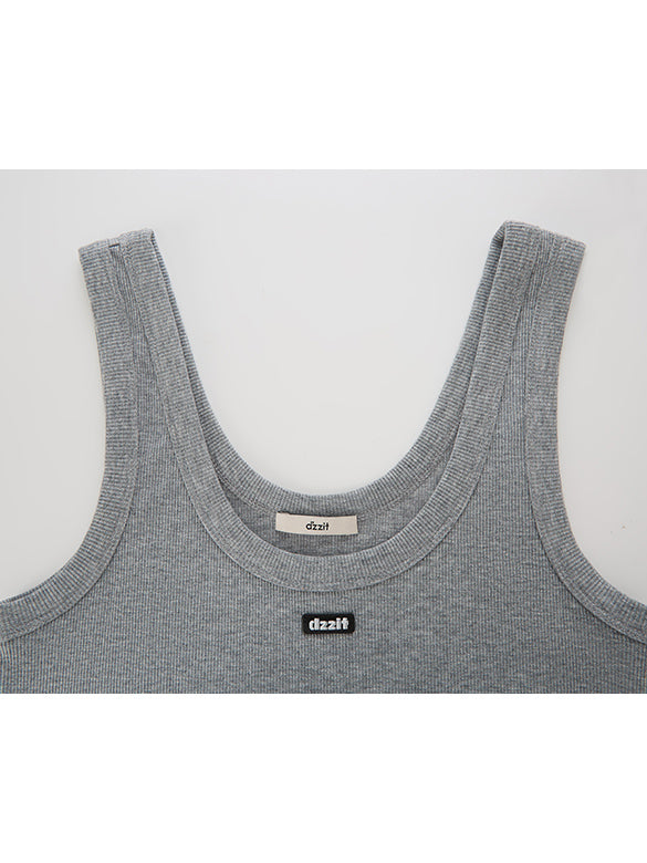 One-point Logo Tank-top