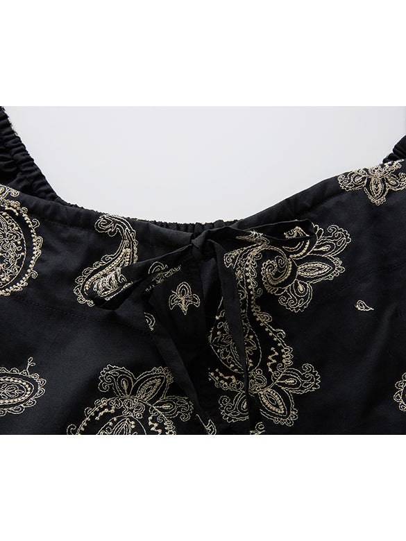 Paisley Pattern Dress