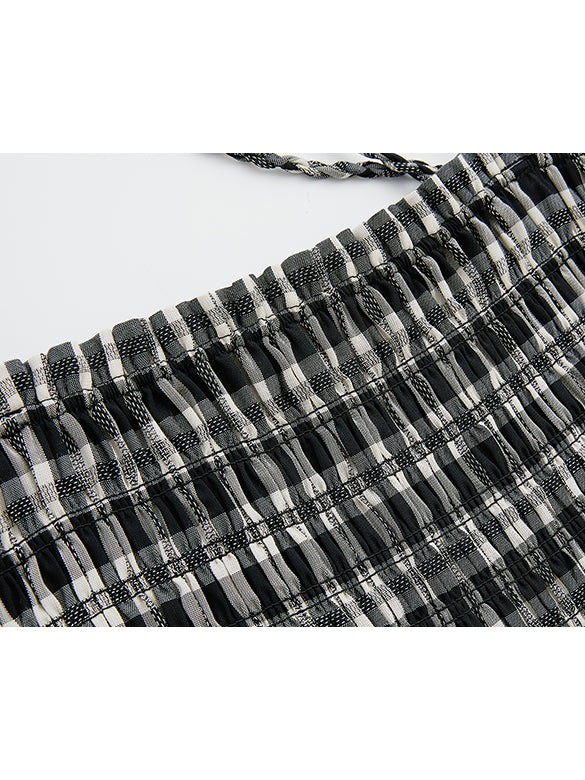 Plaid Bare Dress