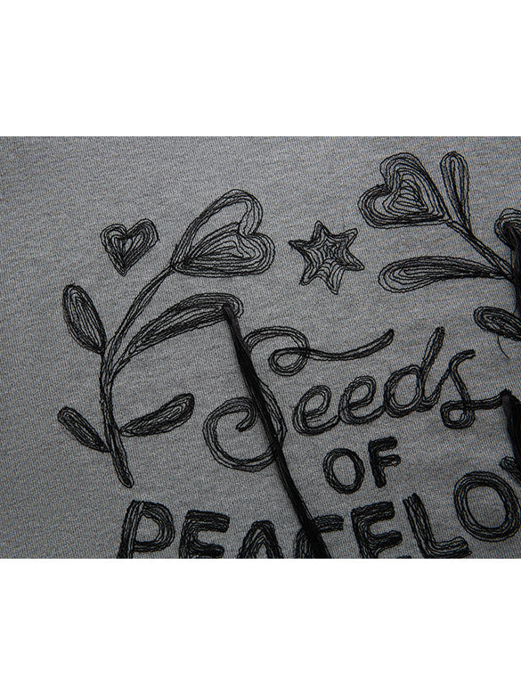 Embroidery Design Sweatshirt