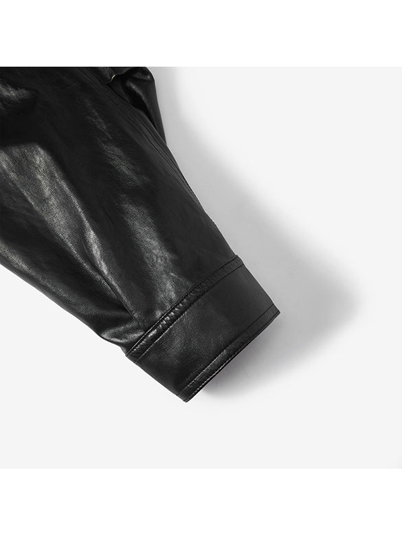 Fake Leather Riders Jacket