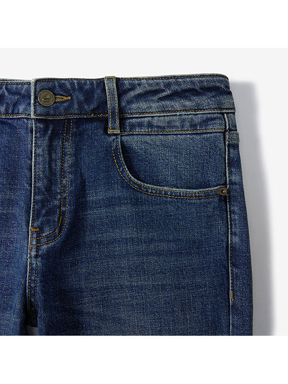 Butterfly Patch Denim Pants