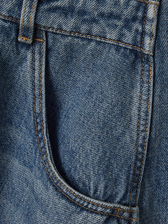 Sleeveless Denim Dress