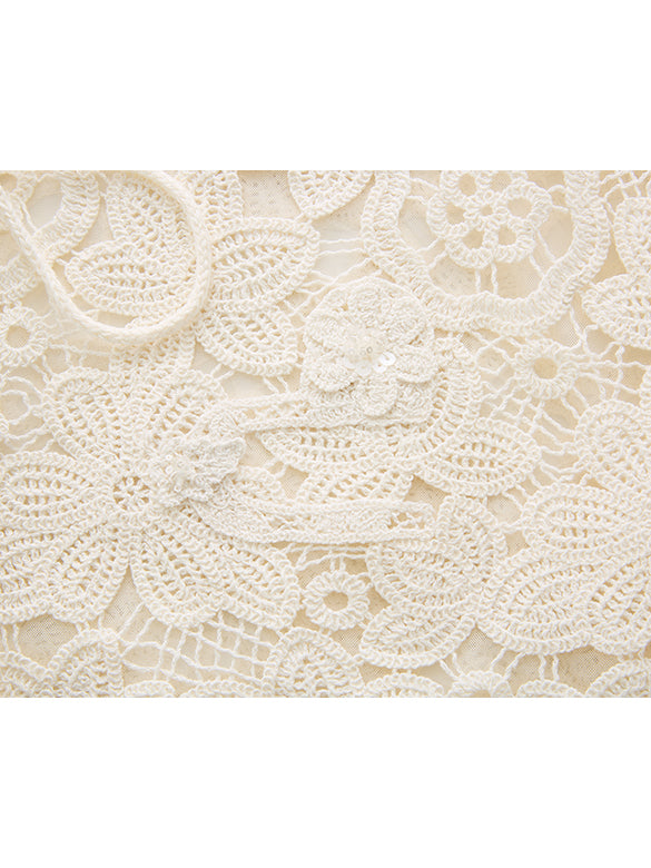 Cotton Lace Cardigan