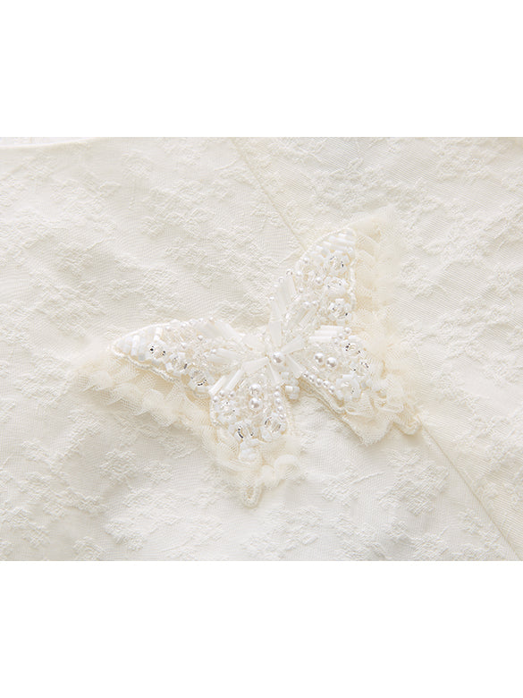 Butterfly Motif Cut-out Design Dress