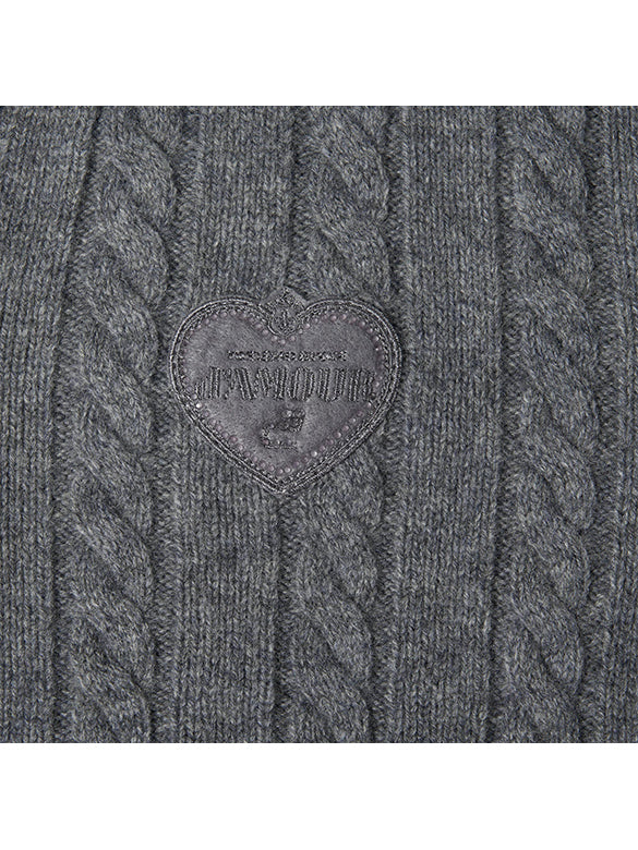 Shirt Layered V-neck Knit