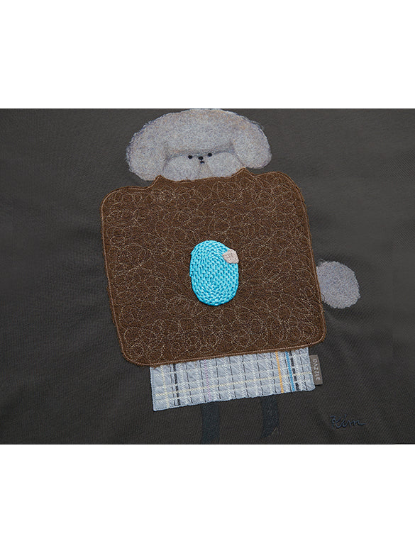 3D Embroidery Character T-shirt