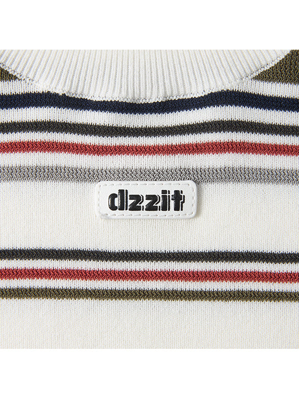 Retro Color Stripe Knit