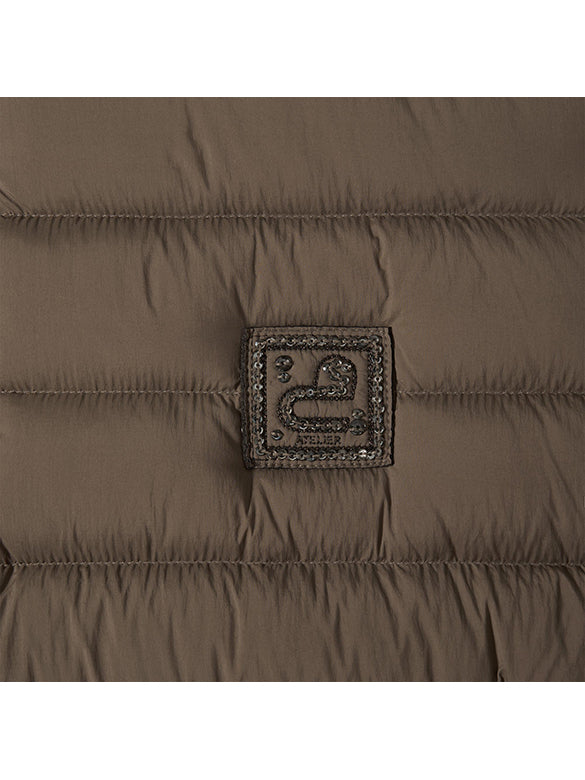 Bi-color Piping Down Jacket