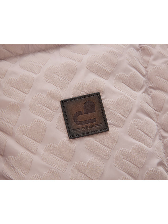 Monogram Pattern Down Coat