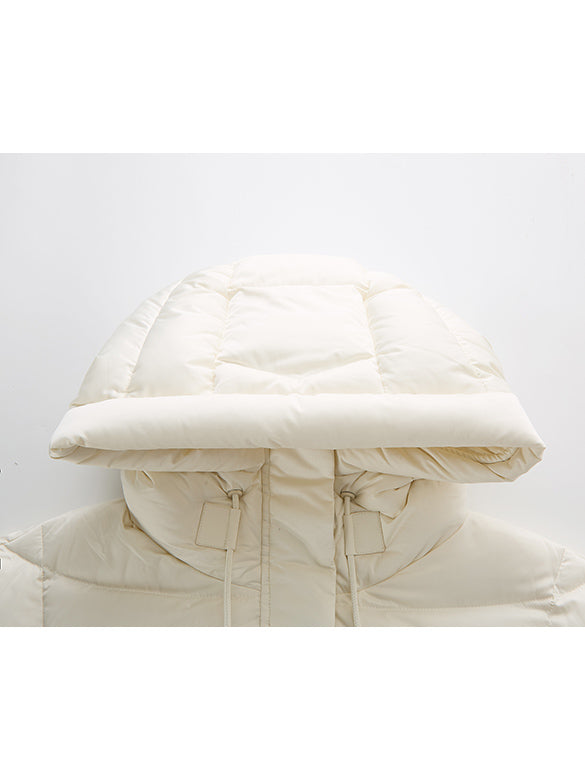 Tweed Combination Down Jacket