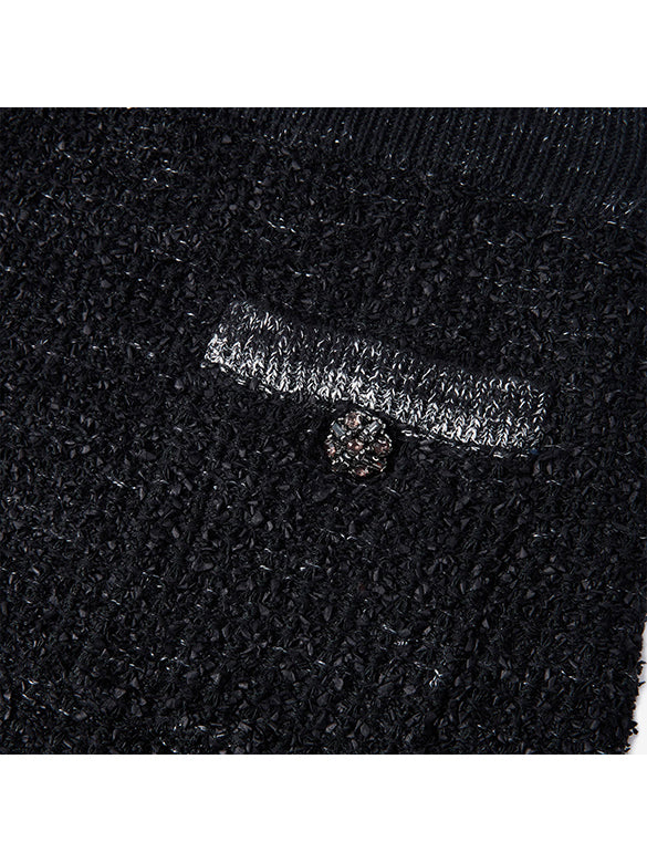Like Tweed Knit Skirt
