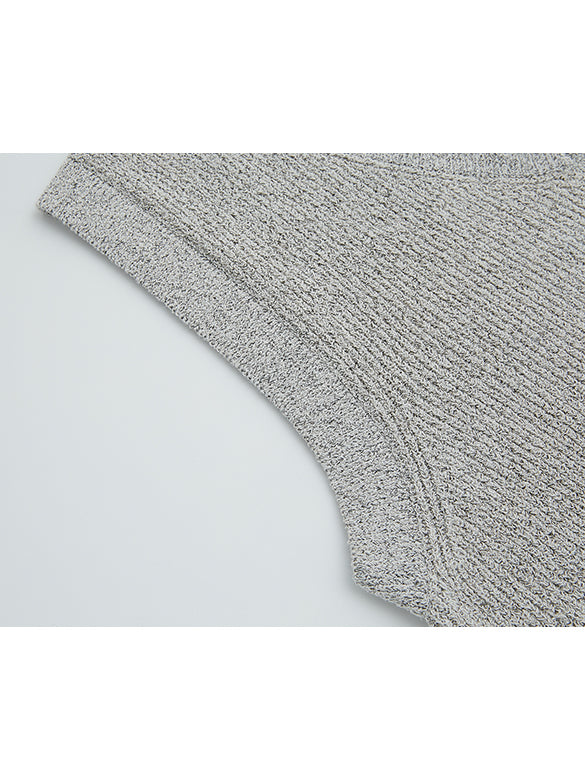 Horse Embroidery Knit Vest