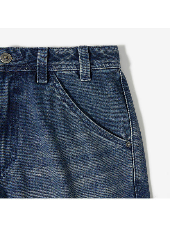 Design Cargo Denim Pants