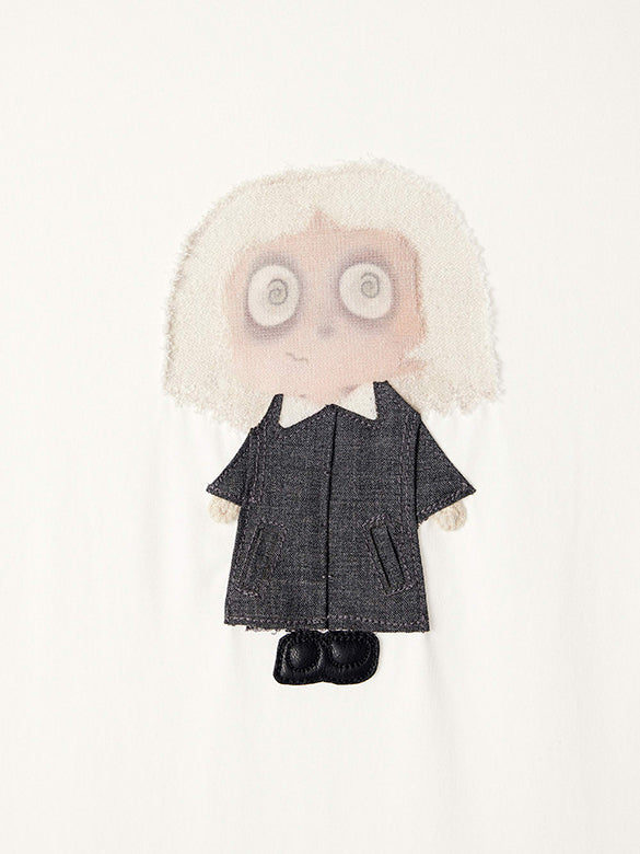 Character Design Embroidery T-shirt
