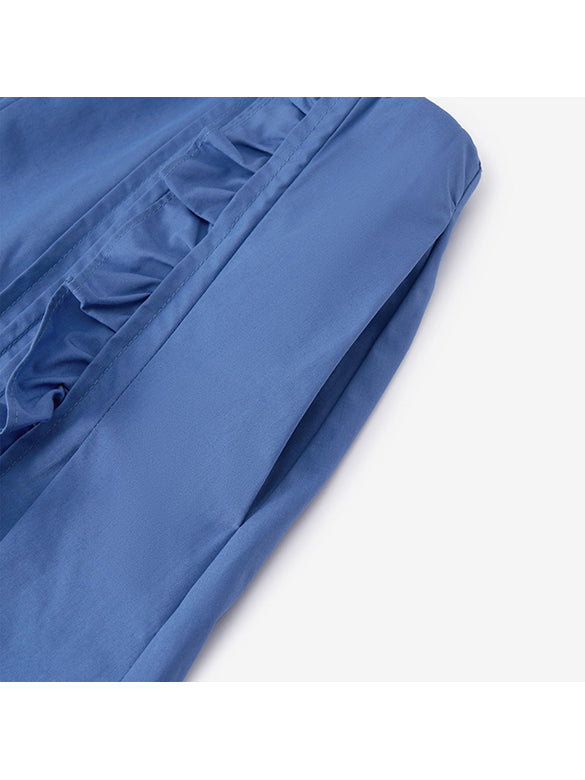 Frill Taffeta Skirt