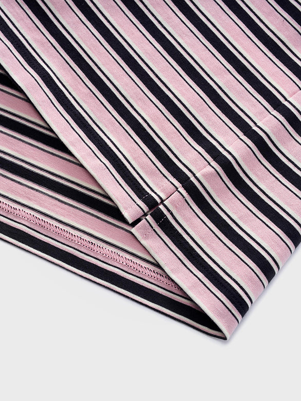 Stripe Polo Top