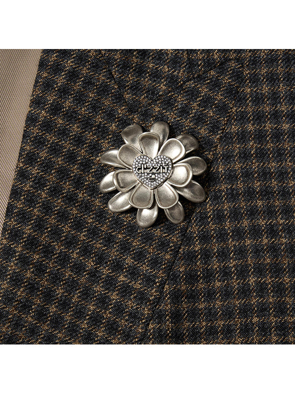 Plaid Tweed Jacket
