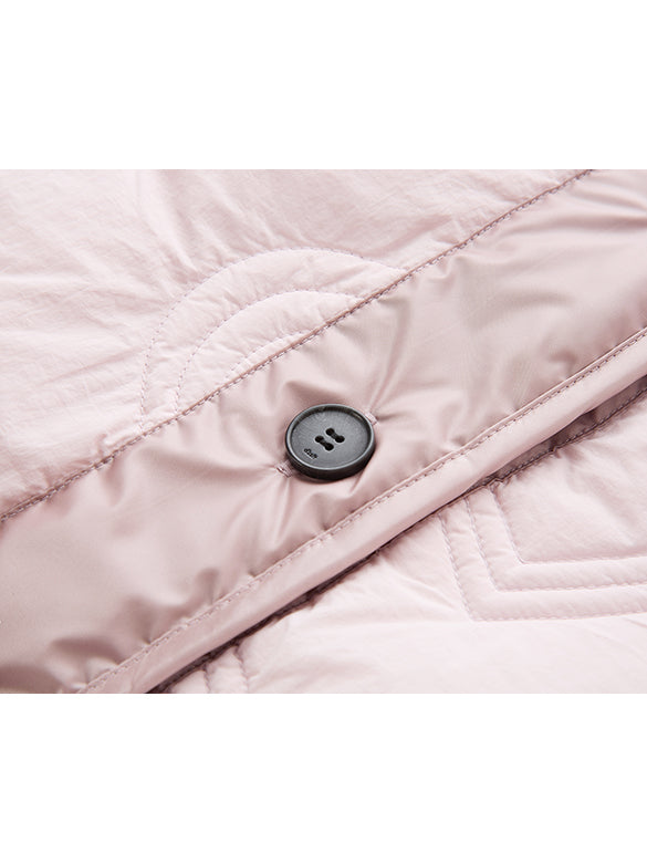 Monogram No-collar Down Jacket