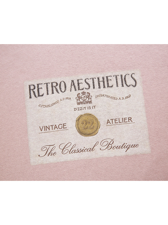 Printed Beads Long Sleeves T-shirt