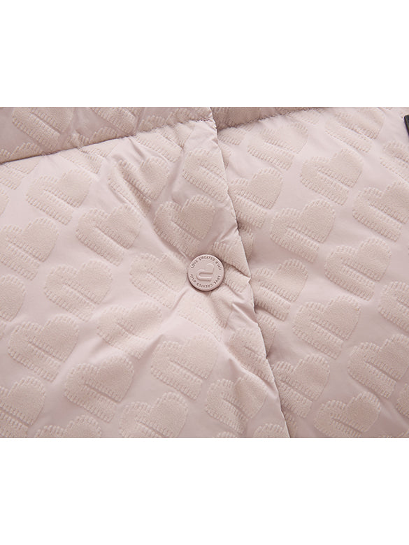 Monogram Pattern Down Vest