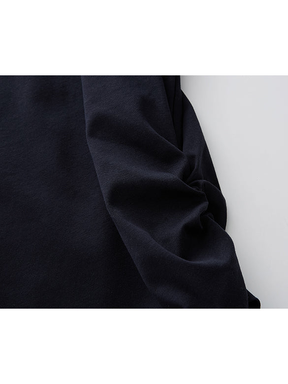 Side Gather One-Shoulder T-shirt