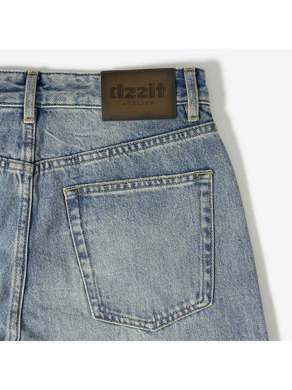 Beads Design Denim Pants