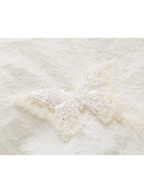 Butterfly Motif Cut-out Design Dress