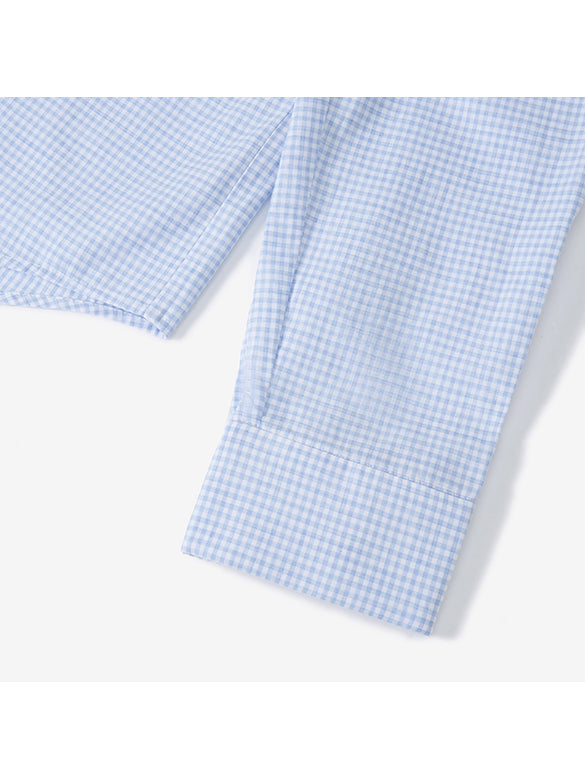 Tie Plaid Shirt
