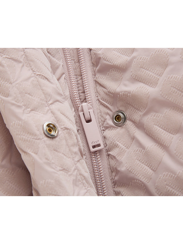 Monogram Pattern Down Coat