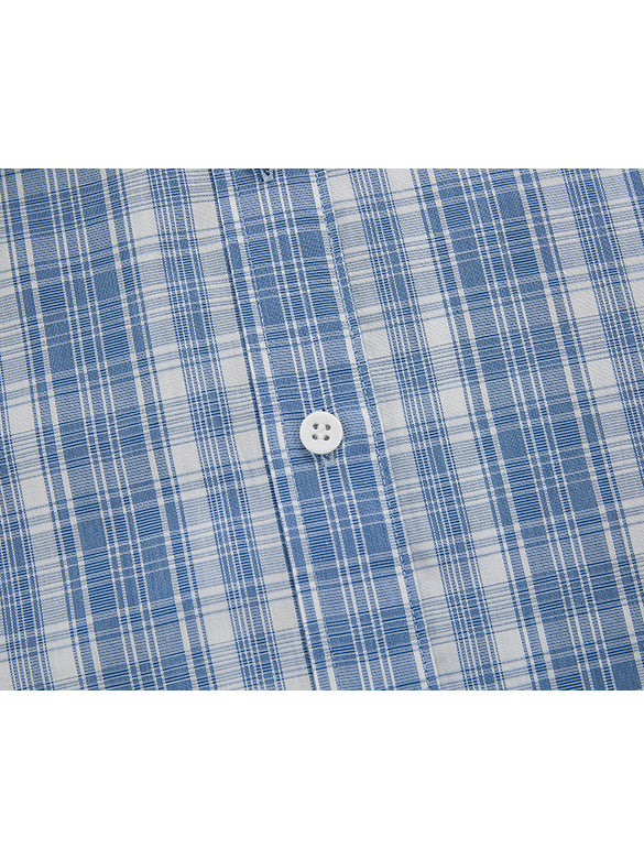 Plaid & Stripe Tie-shirt